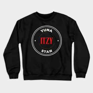 Itzy Yuna stan logo Crewneck Sweatshirt